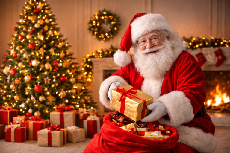 Christmas Celebration Spreading Joy and Festivity