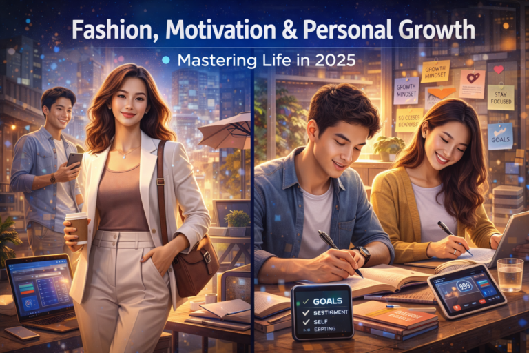 Mastering Life in 2025 Fashion, Motivation and Personal Growth Trends