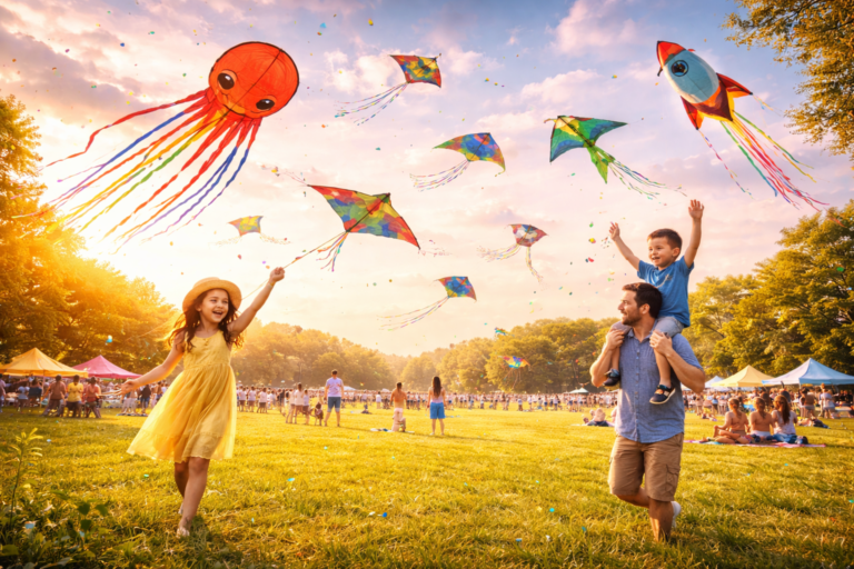 Kite Festival Celebrating Colors, Culture, and the Skies