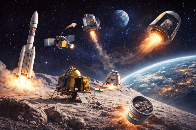 🚀 Chandrayaan-4 Advancing India’s Lunar Science Journey