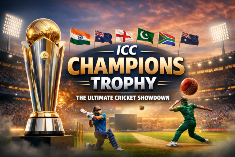 ICC Champions Trophy A Do, or, Die Clash of Cricket Titans