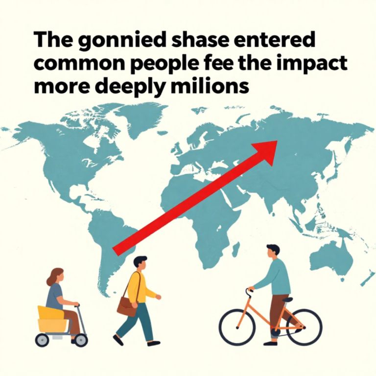 Global Economic Pressure on Common People