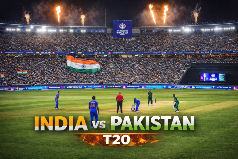 India vs Pakistan Live Match 2026 IND vs PAK Live Score, T20 World Cup Updates and Highlights