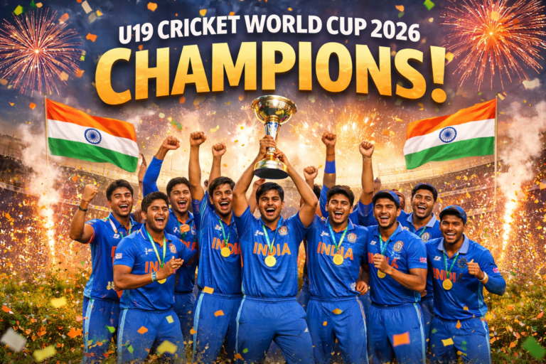 India’s U19 Cricket World Cup 2026 Triumph A Historic Win