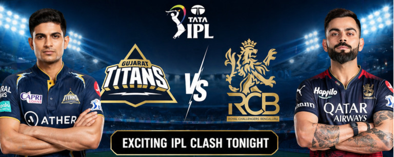 Gujarat Titans vs Royal Challengers Bengaluru Exciting IPL Clash Tonight