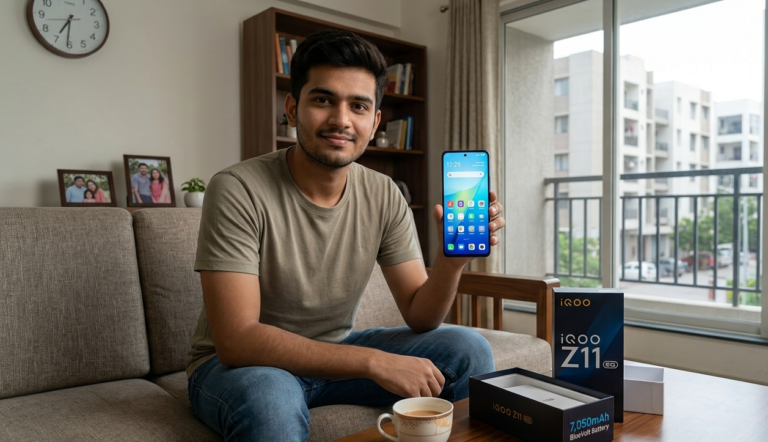 iQOO Z11 5G Launched in India With 144Hz AMOLED Display and 7,050mAh Battery
