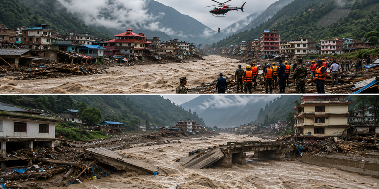 Nepal Flood 2026 Massive Himalayan Flash Flood Leaves Hundreds Dead and Thousands Missing